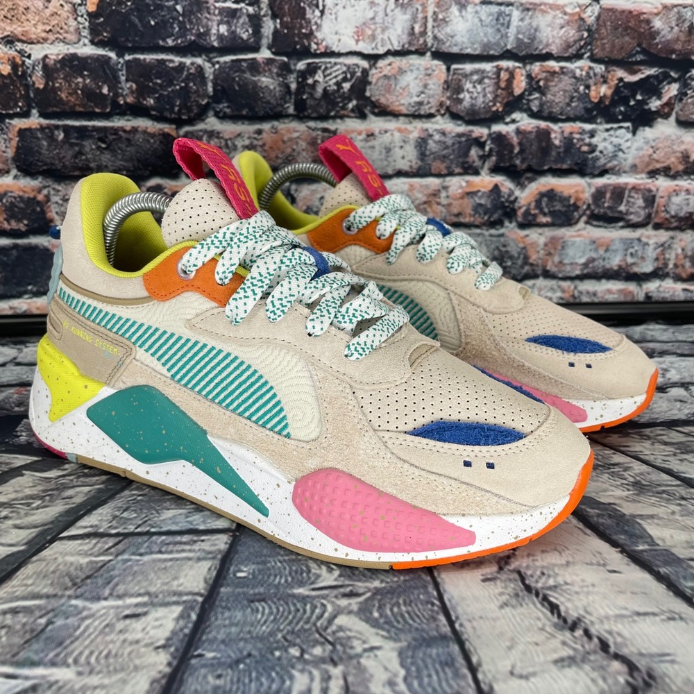 Puma RS-Z Running System Sneakers Mens 8 Multi-Color Suede Mesh 398575-01